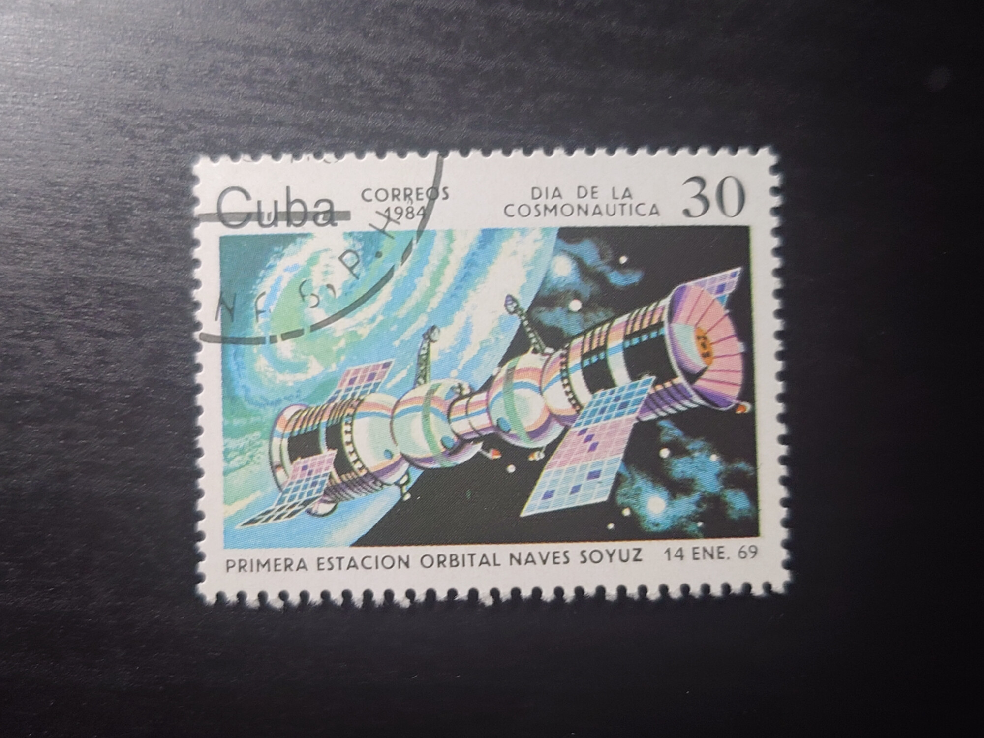  Primera Estacion Orbital Naves Soyuz (1984) (30)