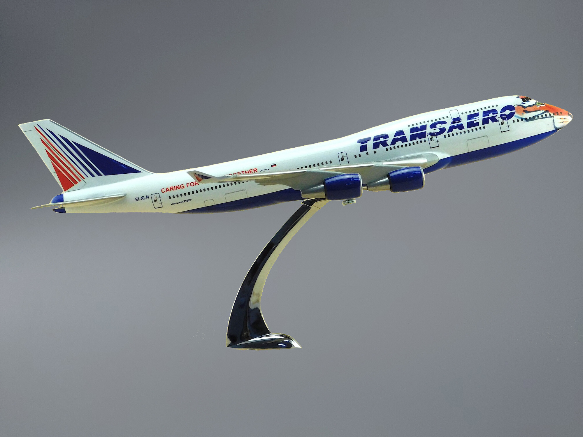  Boeing 747-400 (Transaero) () [ ] (1:144) [EI-XLN]